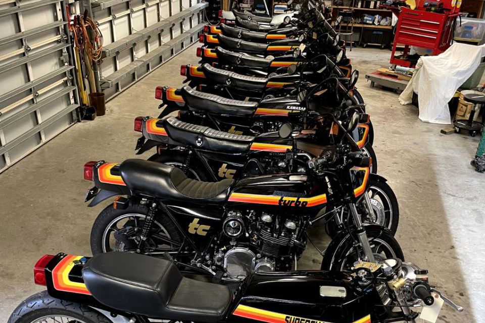 Kawasaki turbocharged bikes.